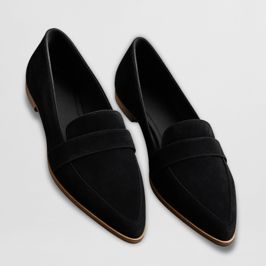 DELACROIX | Mocassins Pointus en Daim Nicole