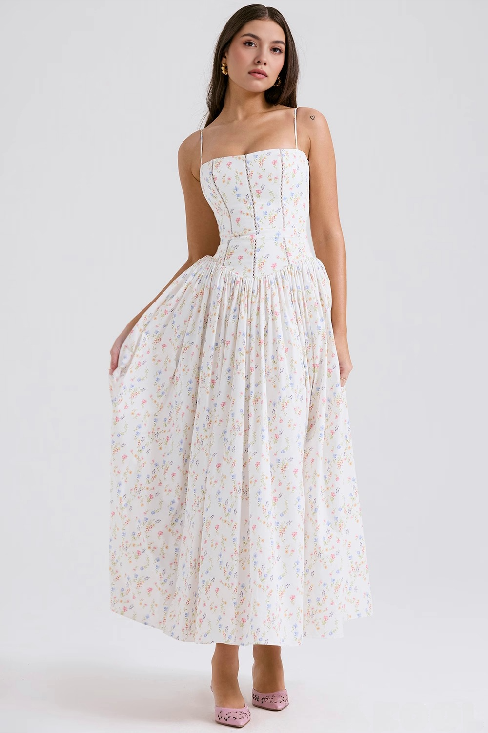 Estrella | Vestido largo floral