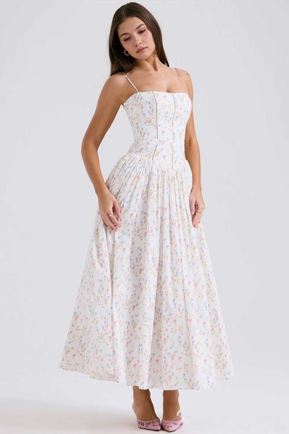Estrella | Vestido largo floral
