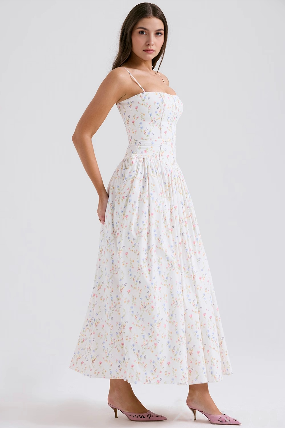 Estrella | Vestido largo floral