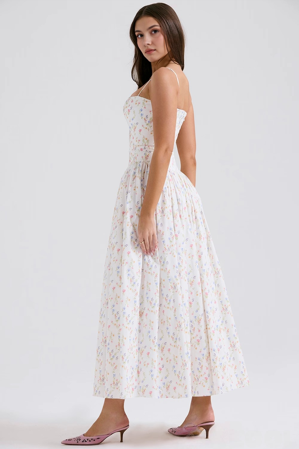Estrella | Vestido largo floral