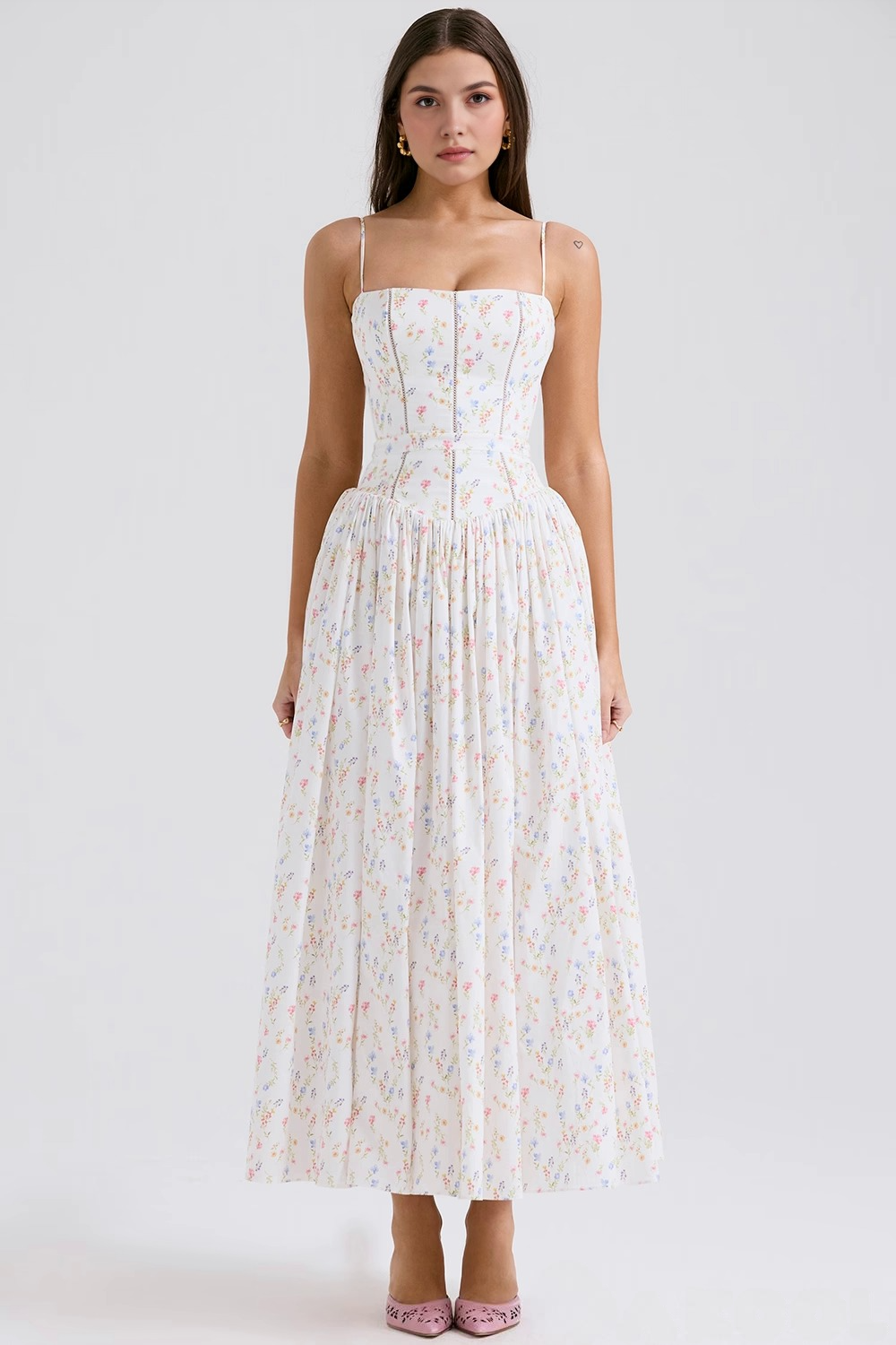 Estrella | Vestido largo floral