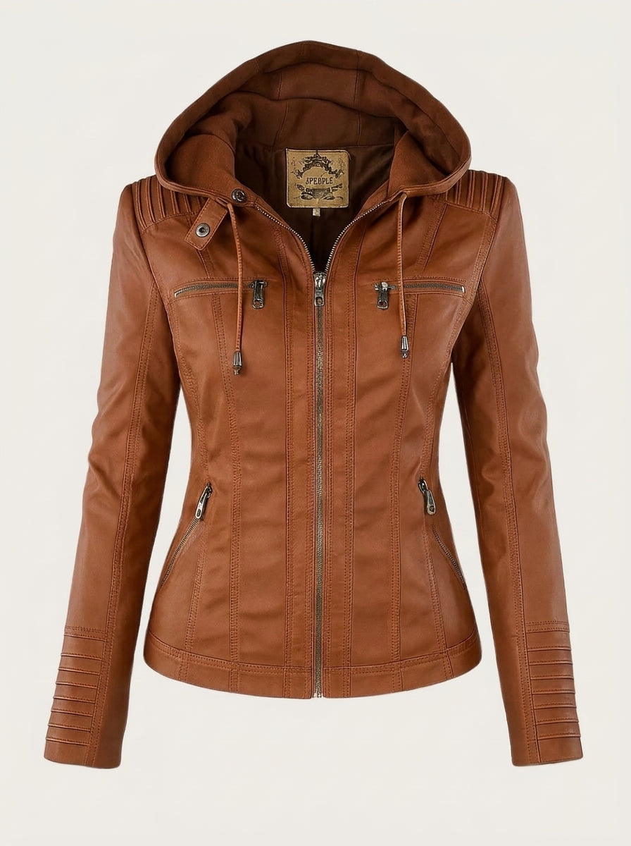 Macarena ⎸ Chaqueta de Piel Resistente y Elegante