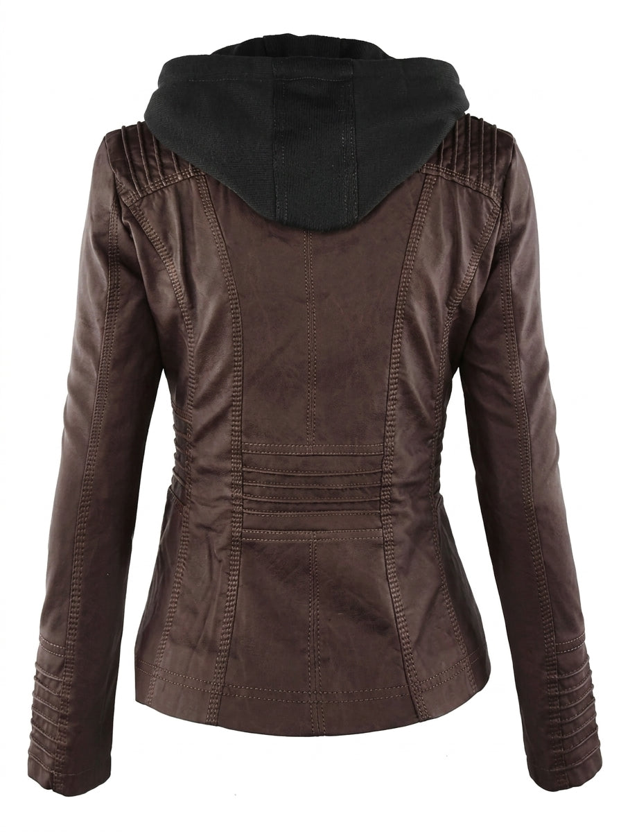 Macarena ⎸ Chaqueta de Piel Resistente y Elegante