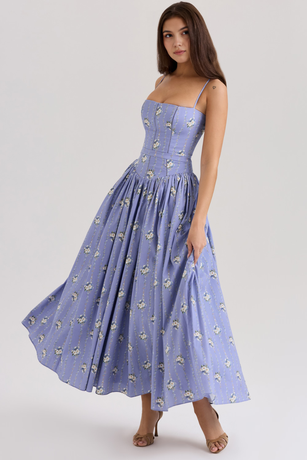 Estrella | Vestido largo floral