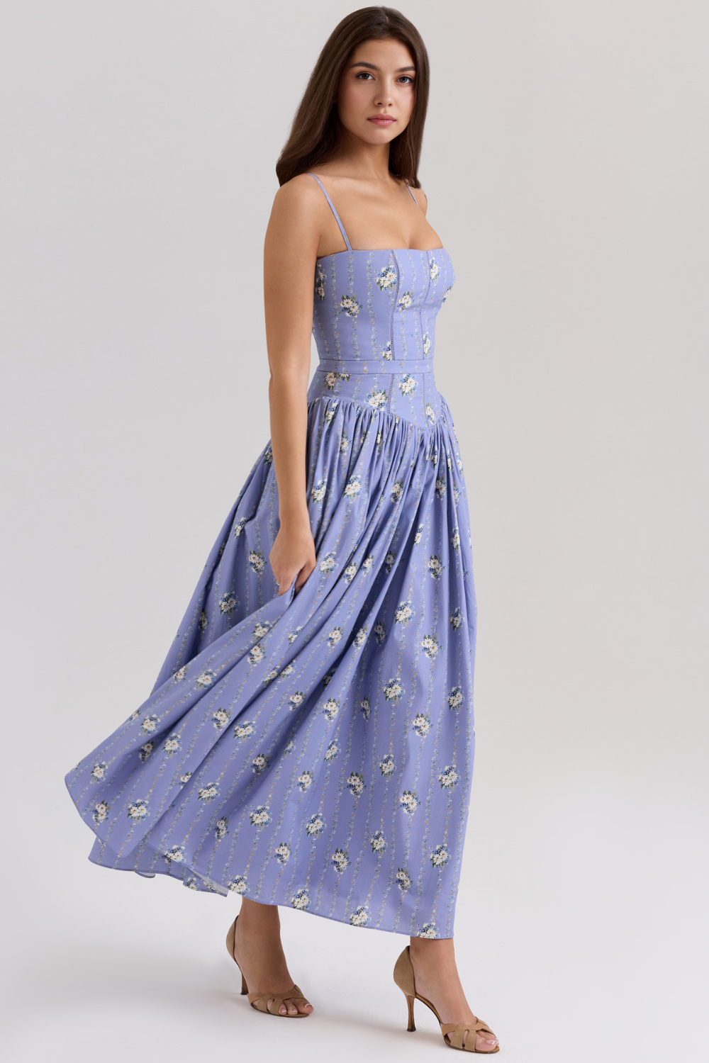 Estrella | Vestido largo floral