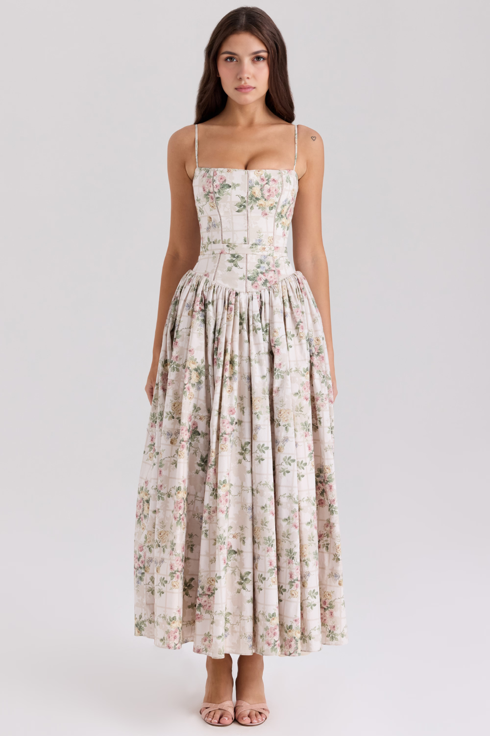 Estrella | Vestido largo floral
