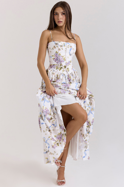 Estrella | Vestido largo floral