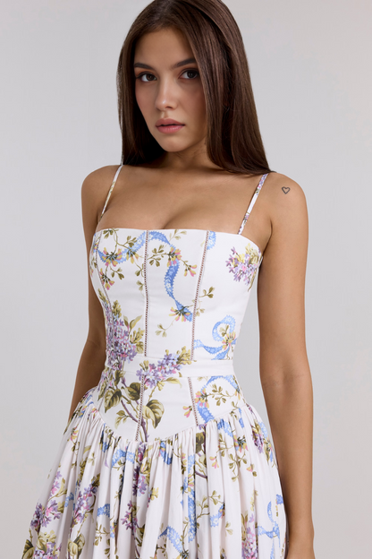 Estrella | Vestido largo floral