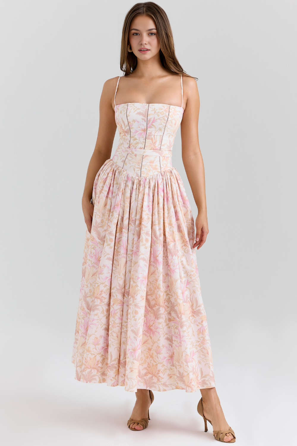 Estrella | Vestido largo floral