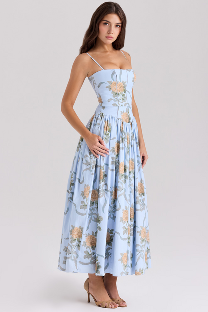 Estrella | Vestido largo floral