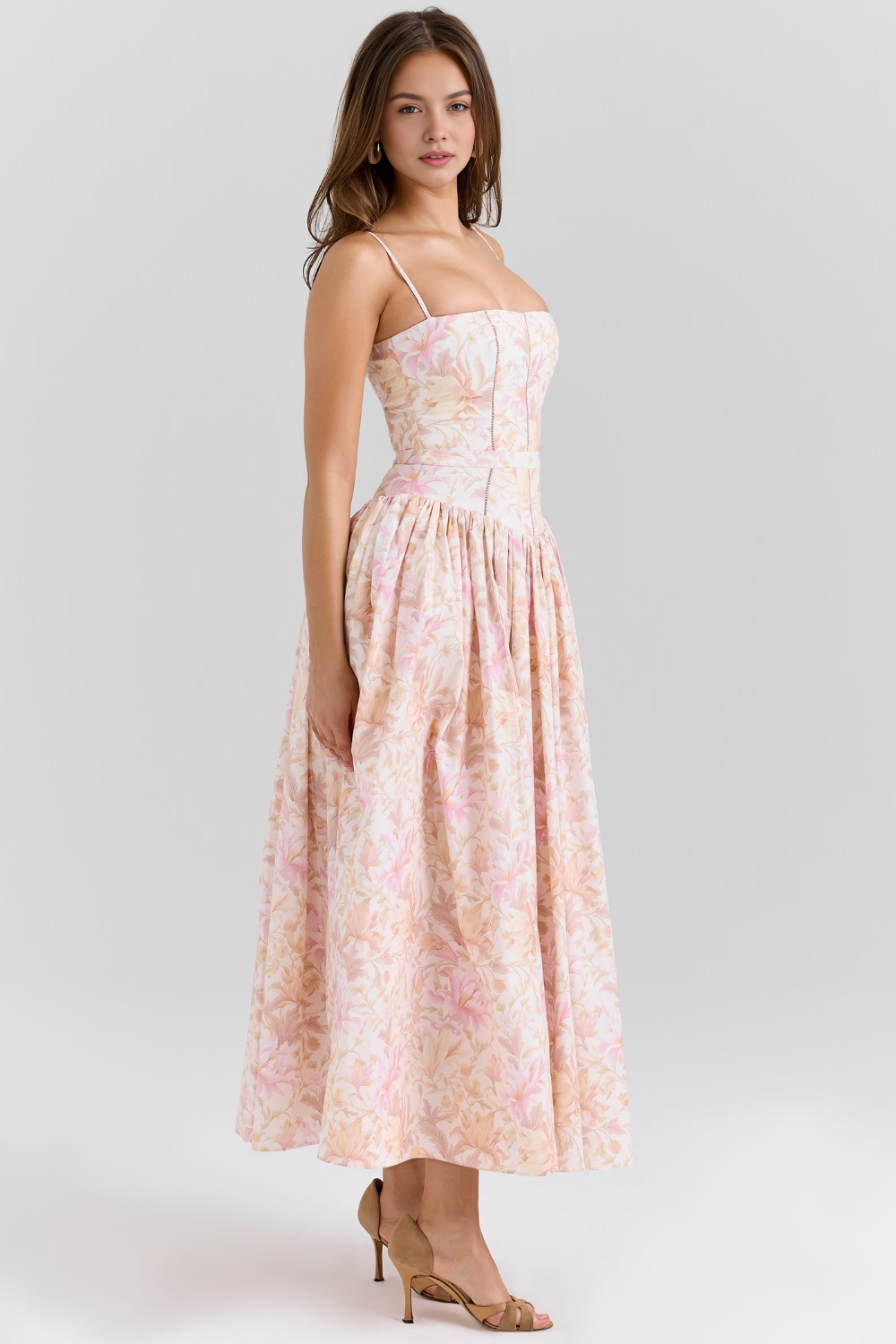 Estrella | Vestido largo floral