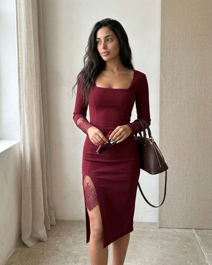 Luna | Vestido de noche con encaje