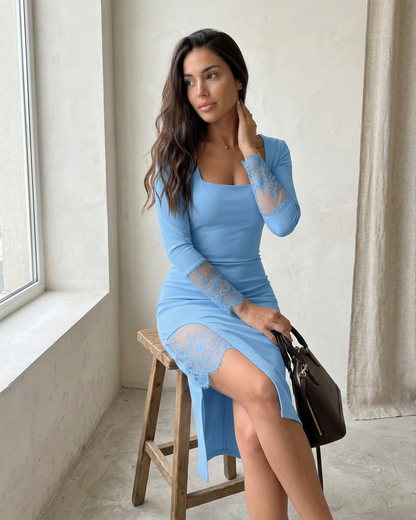 Luna | Vestido de noche con encaje