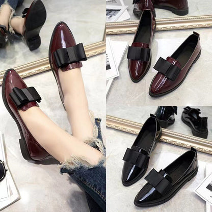 DELACROIX | Mocassins Vernis à Nœud Michèle
