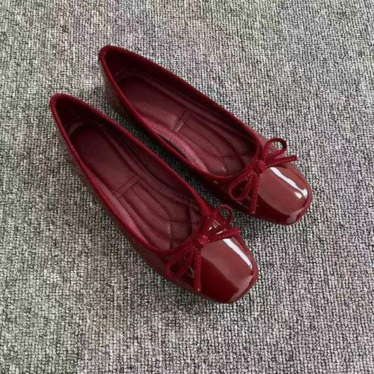 DELACROIX | Ballerines Vernies Bout Carré Colette