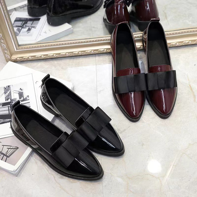 DELACROIX | Mocassins Vernis à Nœud Michèle