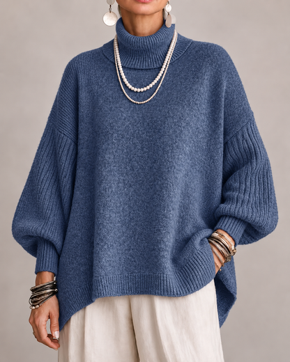 Pauline | Jersey Oversize de Cuello Alto