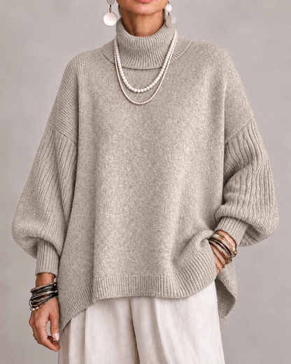 Pauline | Jersey Oversize de Cuello Alto