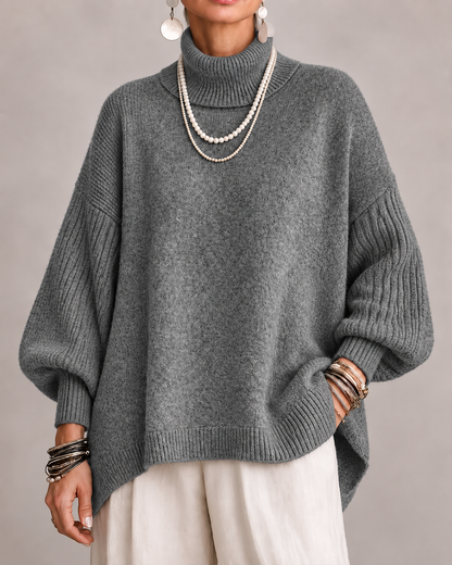 Pauline | Jersey Oversize de Cuello Alto